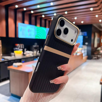 Ultra Premium Chromatic Lens Protection Leather Case For iPhone 13/14 Series