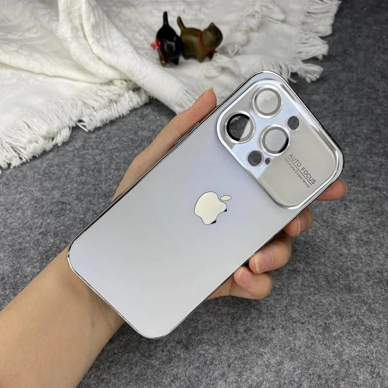 Premium Chromatic Lens Glass Case For iPhone 15 Series