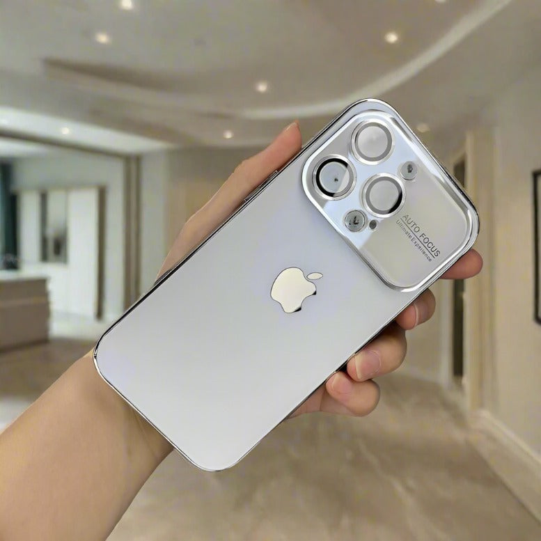 Premium Chromatic Lens Protection Glass Case For iPhone 16 / 15 Series (Select Model)