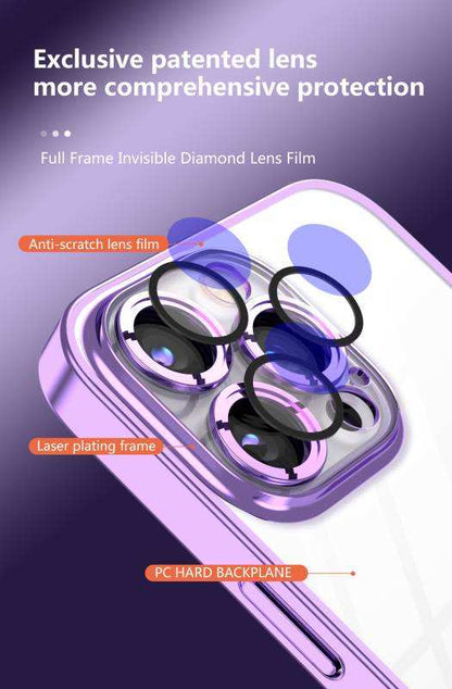 Premium Square Silicone MagSafe Case with Dedicated Camera Lens Shield for iPhone 11, 12, 13, and 14 Series