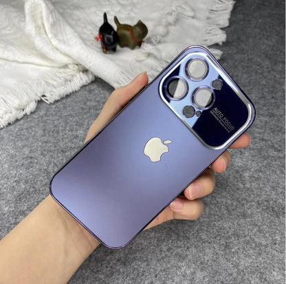 Premium Chromatic Lens Glass Case For iPhone 14,15 Series