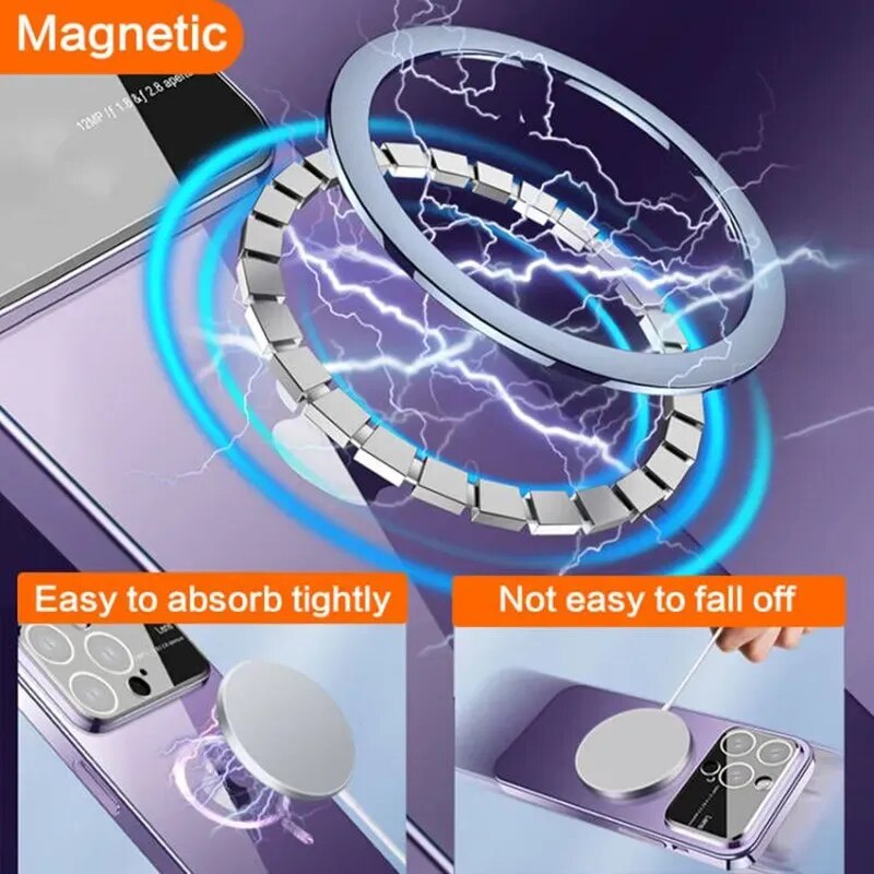 Clear Acrylic MagSafe Lens Protector Case for iPhone 13 and iPhone 14 Series (Select Model)